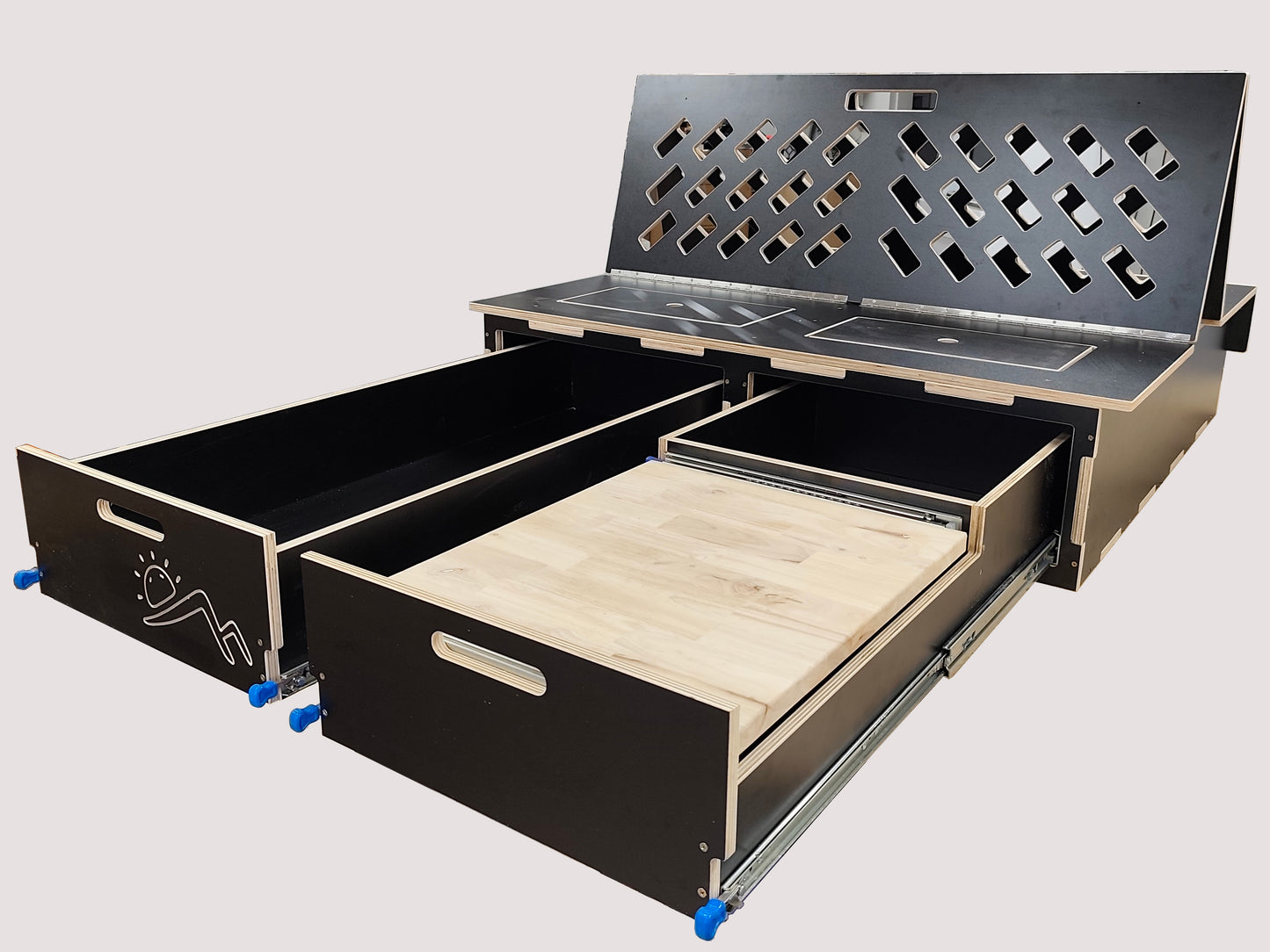 Vinson - Van Bed Extendable Black or White