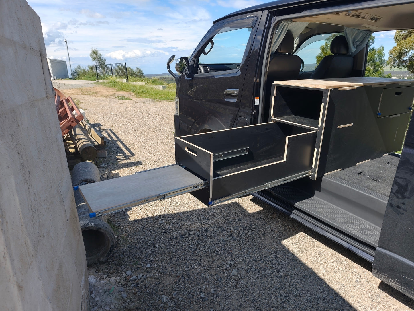 30L Slide Campervan Kitchen
