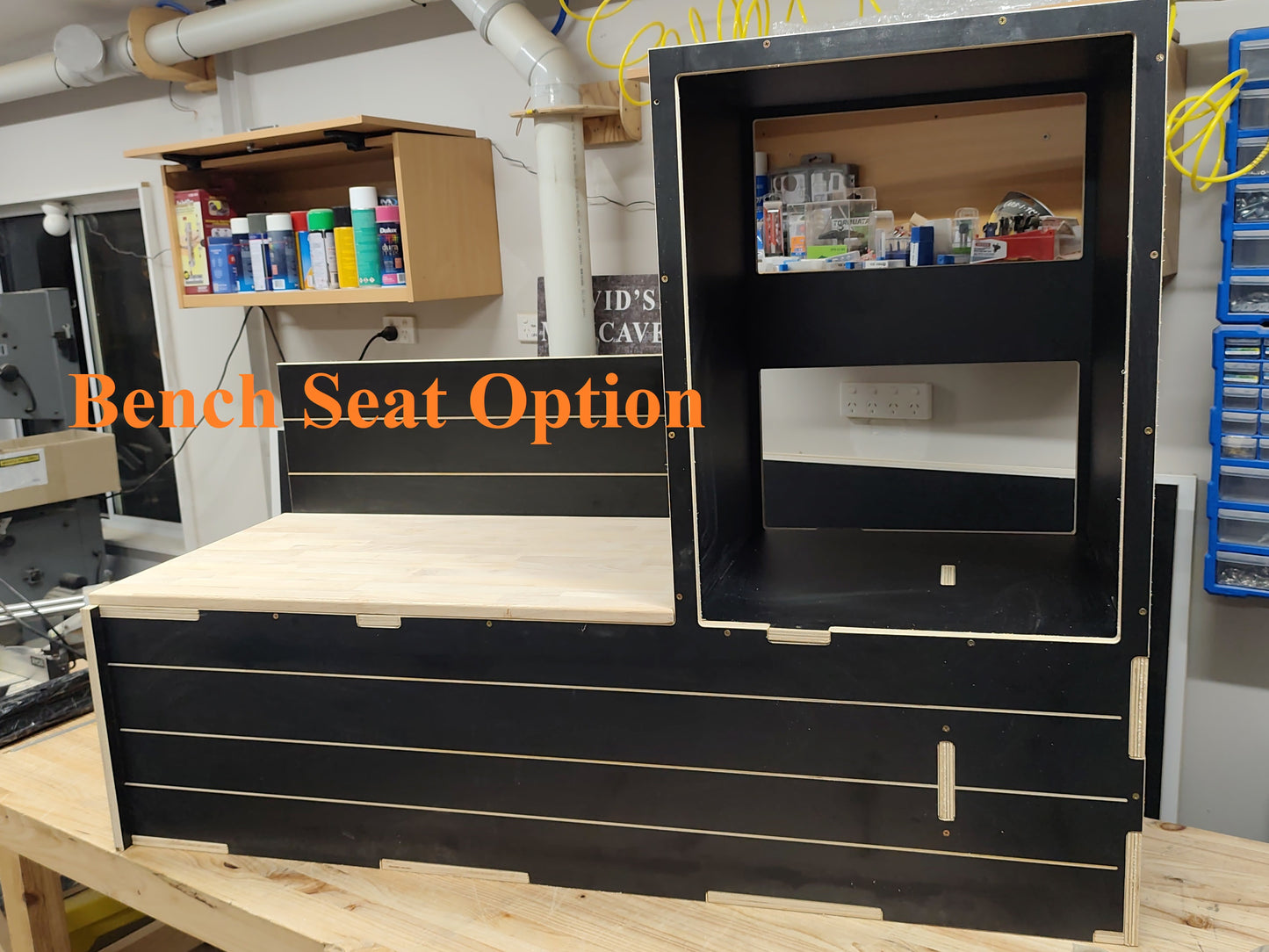 3 Modules Included - Van, Camper Bed, Storage & Kitchen