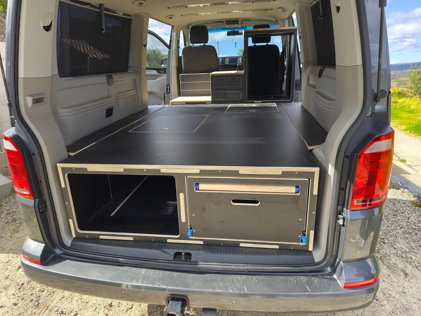The Surfer, Van Bed and Storage