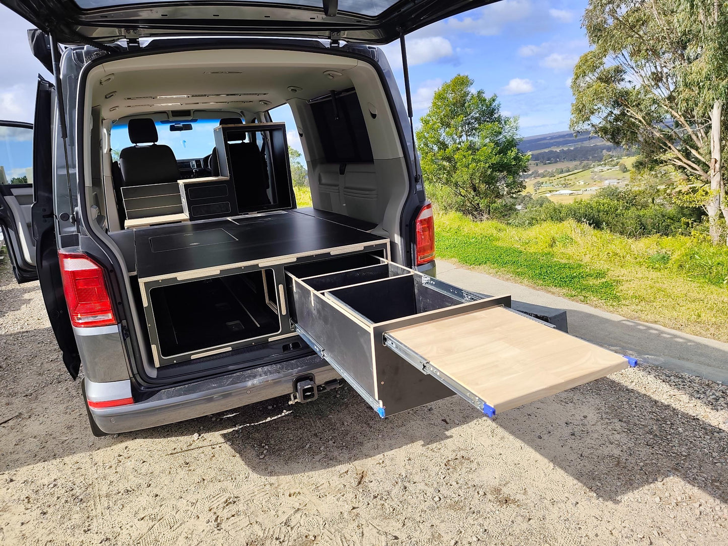 The Surfer, Van Bed and Storage