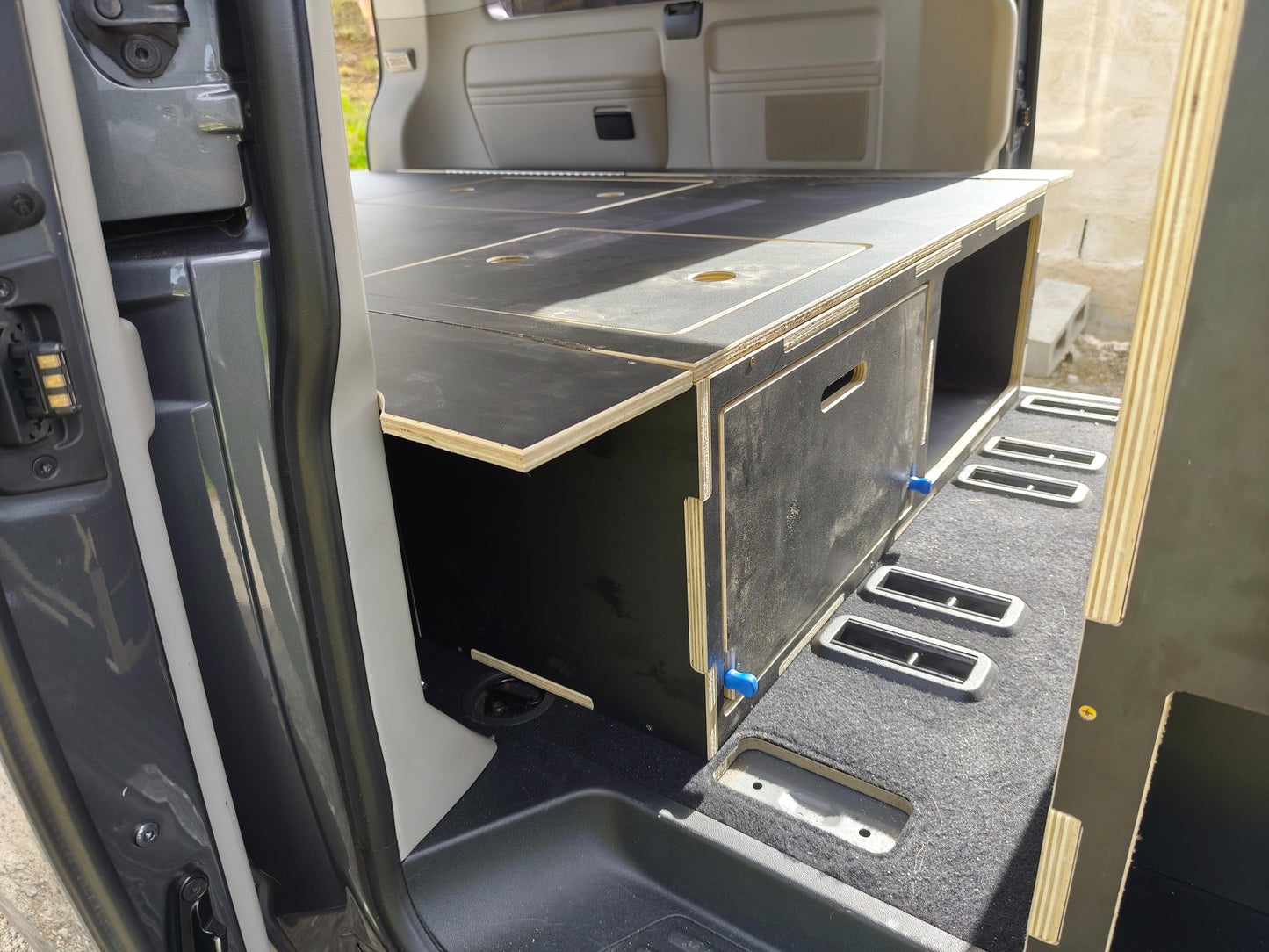 The Surfer, Van Bed and Storage
