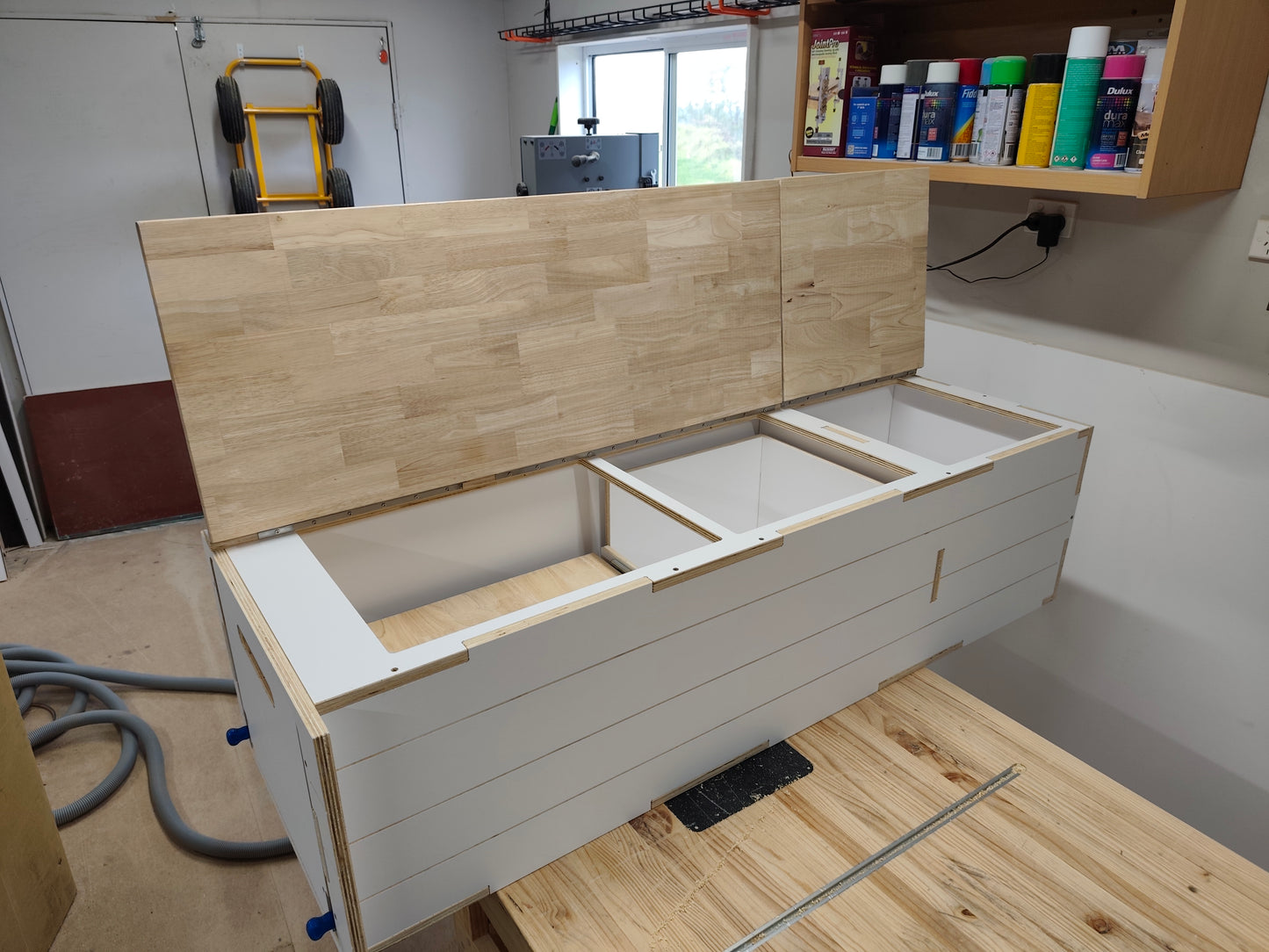 Full 3 Module Van Storage and Kitchen System - Andes with a Smaller Kitchen