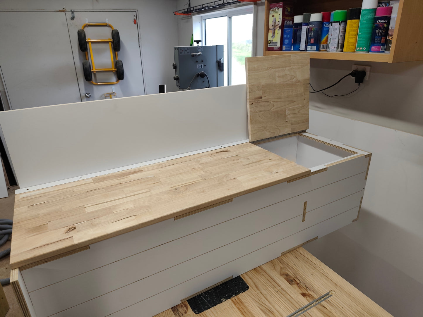 Full 3 Module Van Storage and Kitchen System - Andes with a Smaller Kitchen