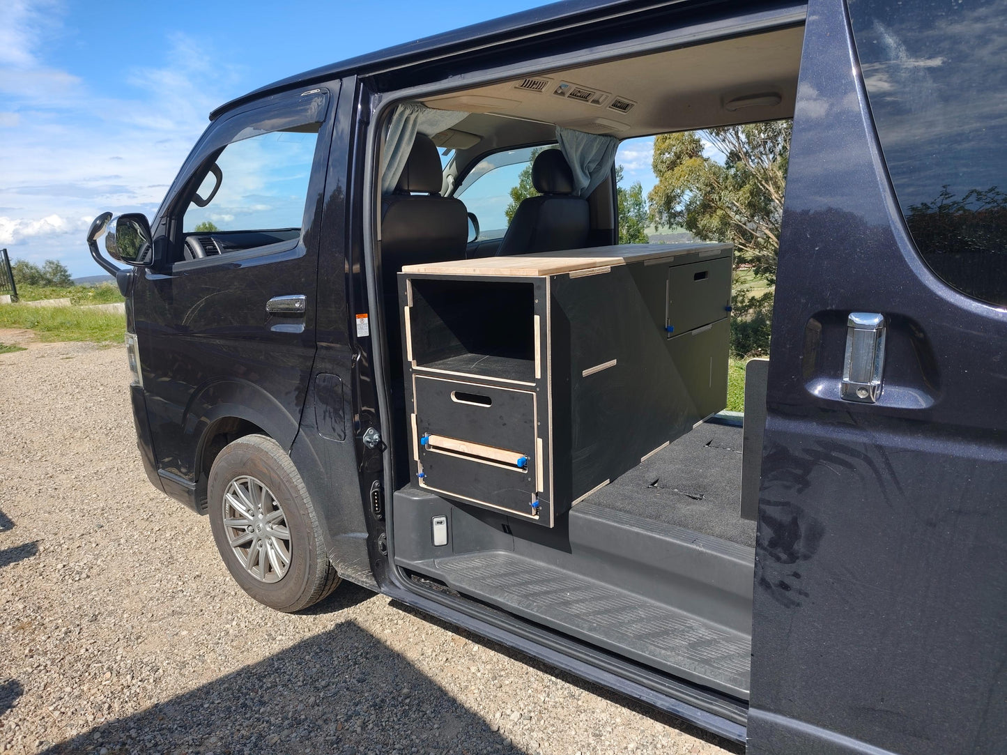 30L Fridge - Slide Campervan Kitchen