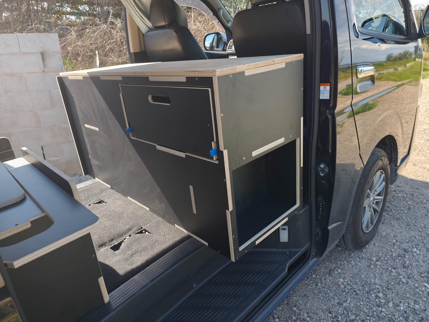 30L Fridge - Slide Campervan Kitchen