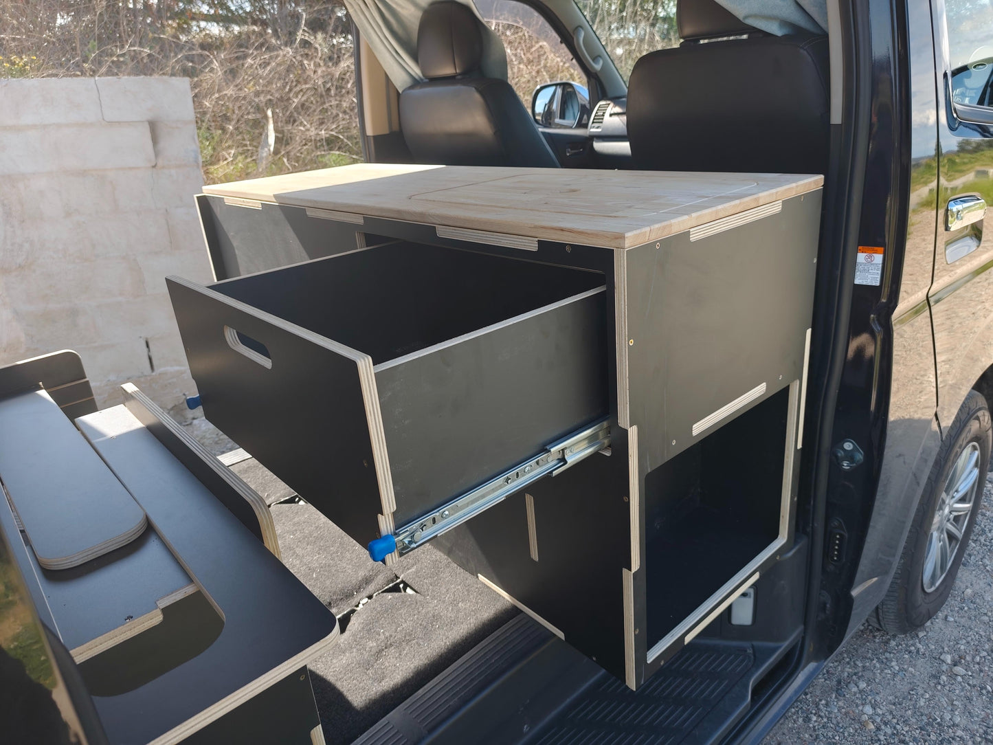 30L Fridge - Slide Campervan Kitchen