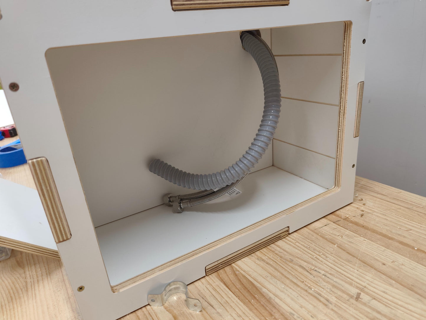 Slide Out Kitchen Fully Plumbed - Suit 85L Kings,Bushmans Fridge. Sink option available