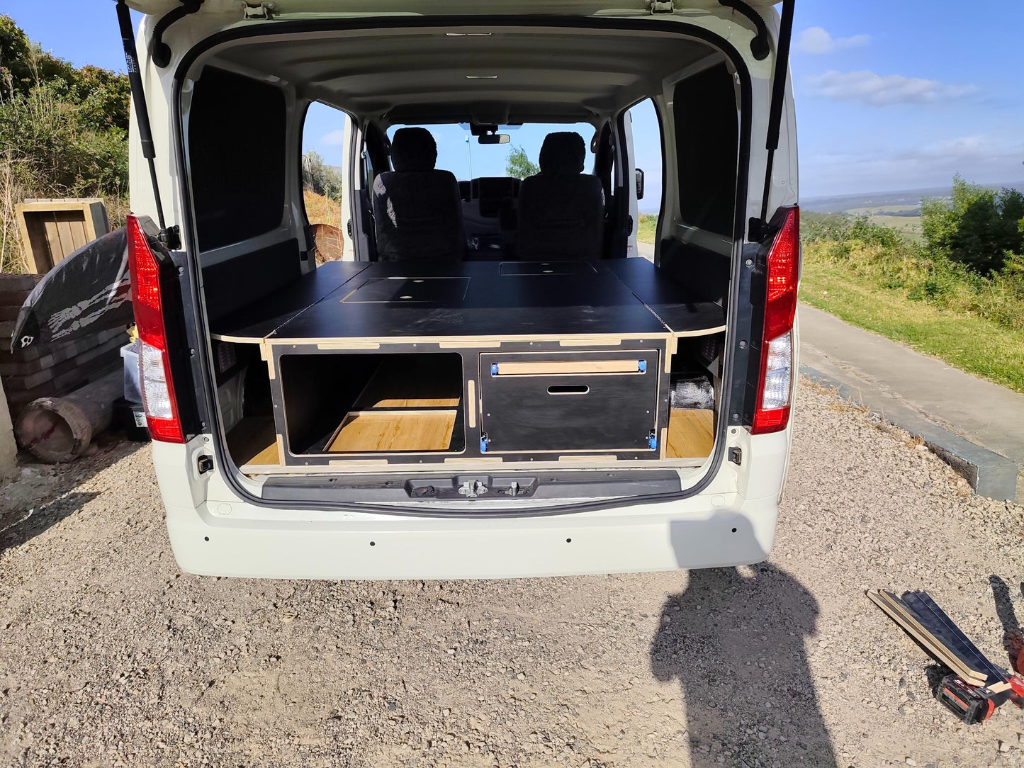 The Surfer, Van Bed and Storage