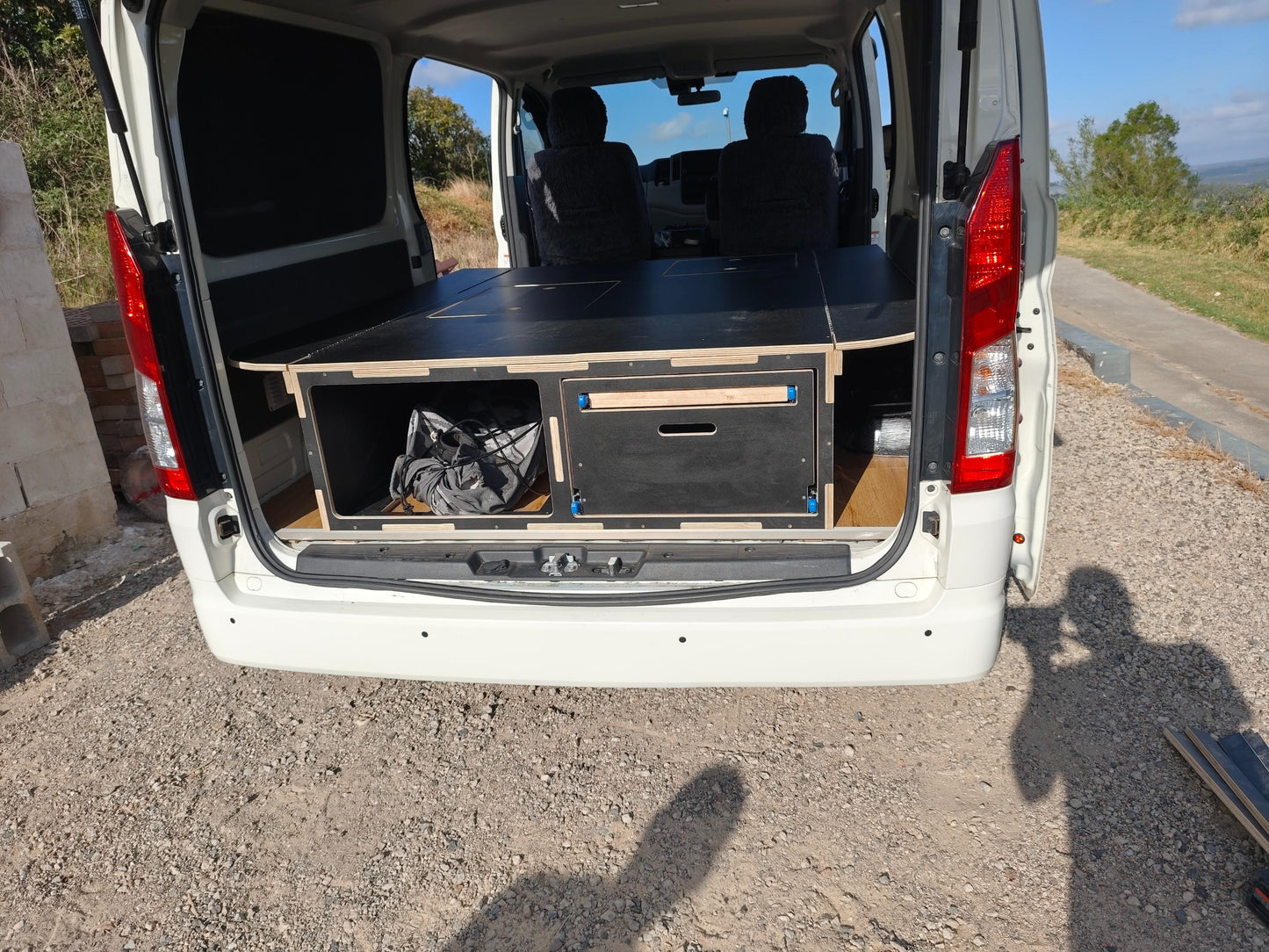 The Surfer, Van Bed and Storage