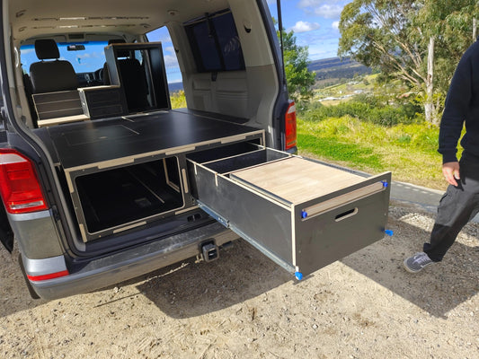 The Surfer, Van Bed and Storage
