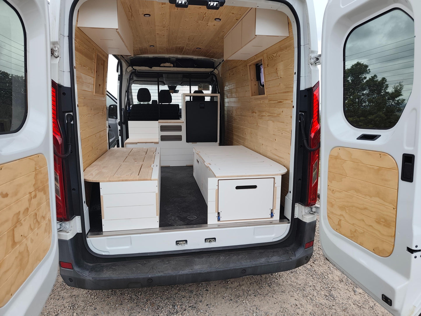 Full Van Conversion - 3 Modules Included - Van, Camper Bed, Storage & Kitchen - Andes