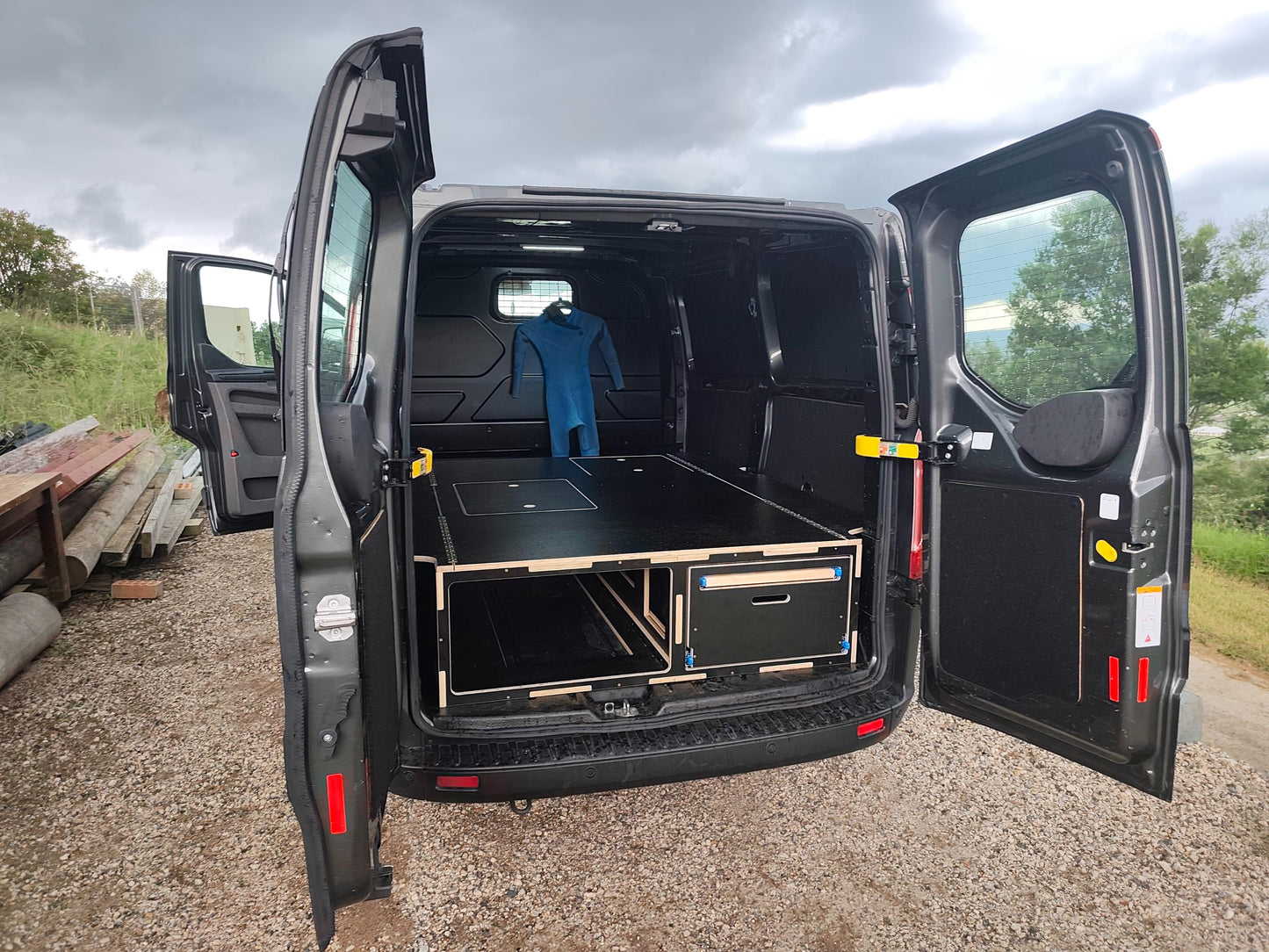 The Surfer, Van Bed and Storage