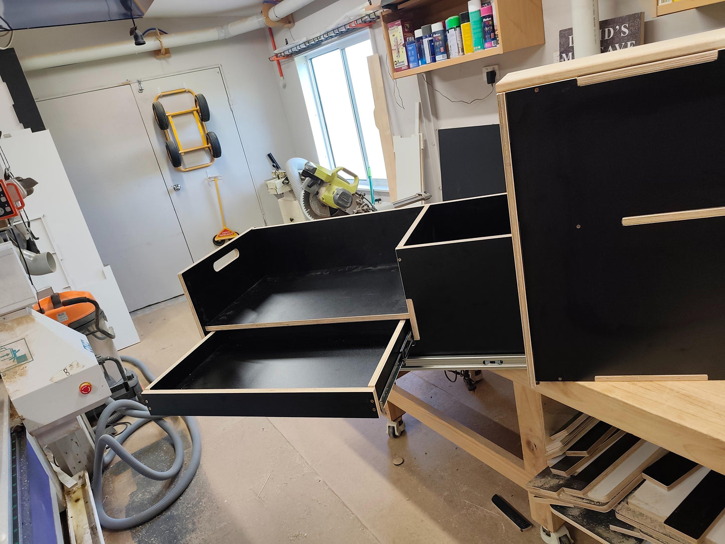 30L Fridge - Slide Campervan Kitchen