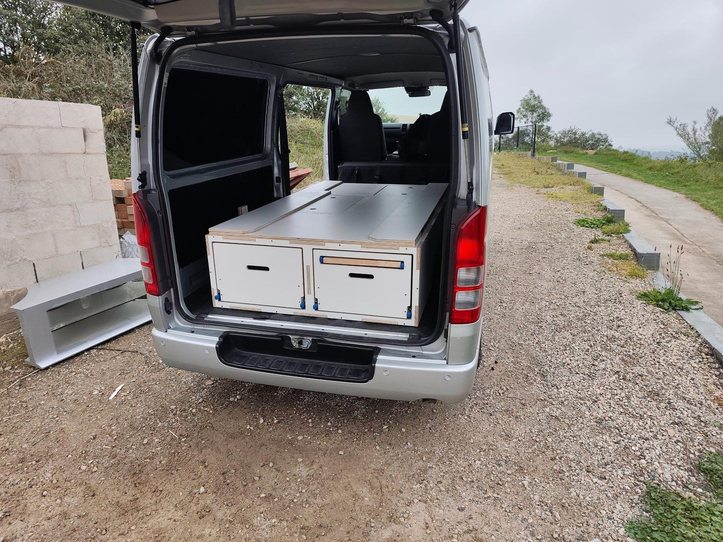 The Surfer, Van Bed and Storage