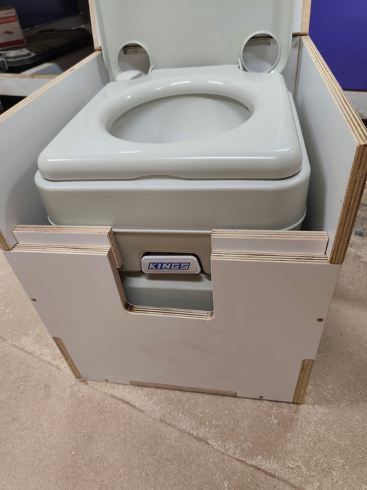 Campervan Van Toilet Loo Box. Black or White