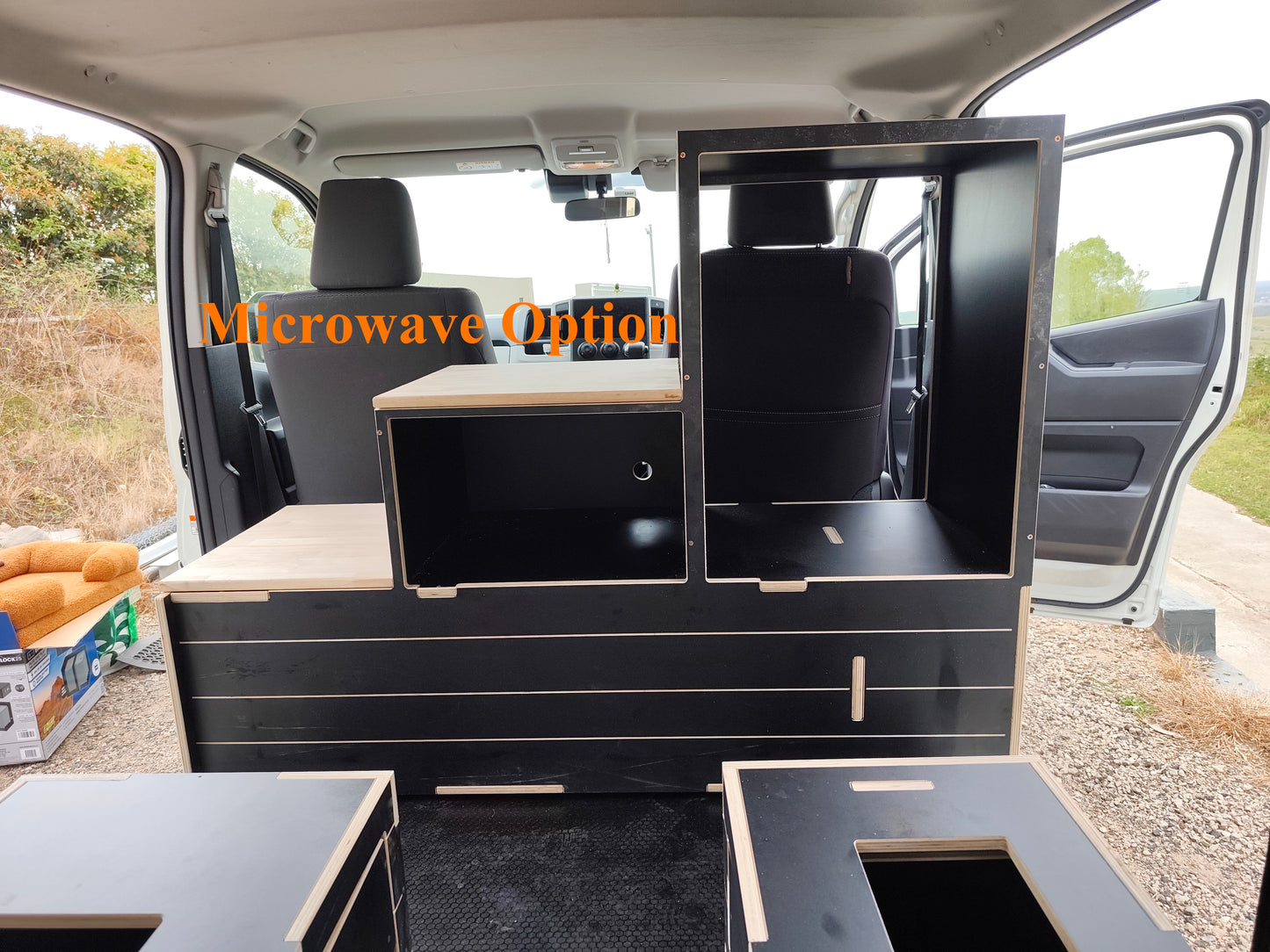 3 Modules Included - Van, Camper Bed, Storage & Kitchen